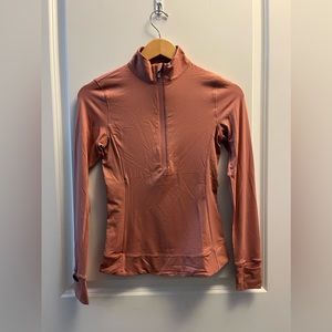 Greyson Golf Workout Quarter Zip in Pink